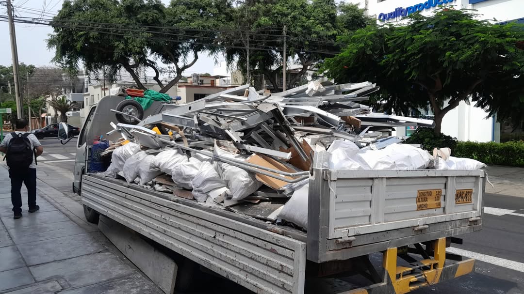 Precio del retiro de desmonte en Lima