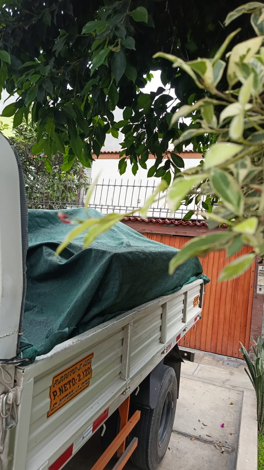 Trabajo de eliminación y retiro de desmonte realizado en Jesús María