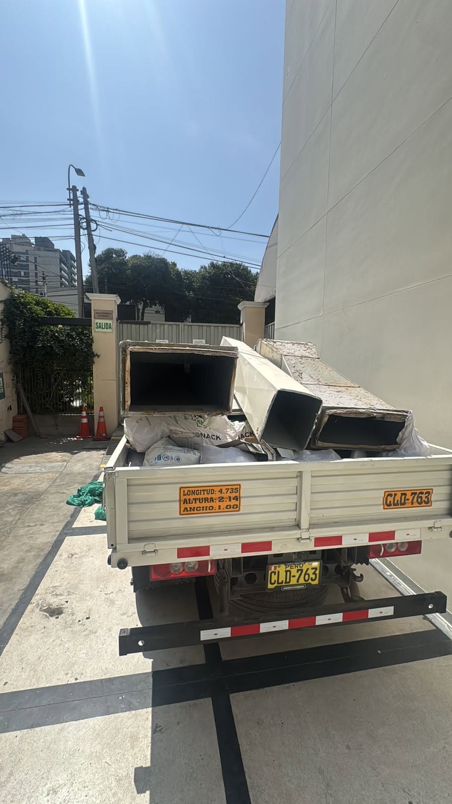 Eliminación de escombros y materiales de construcción en San Isidro