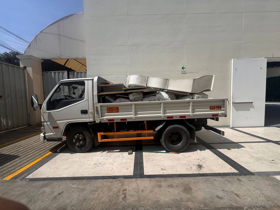 Servicio real de retiro y recojo de desmonte en San Isidro