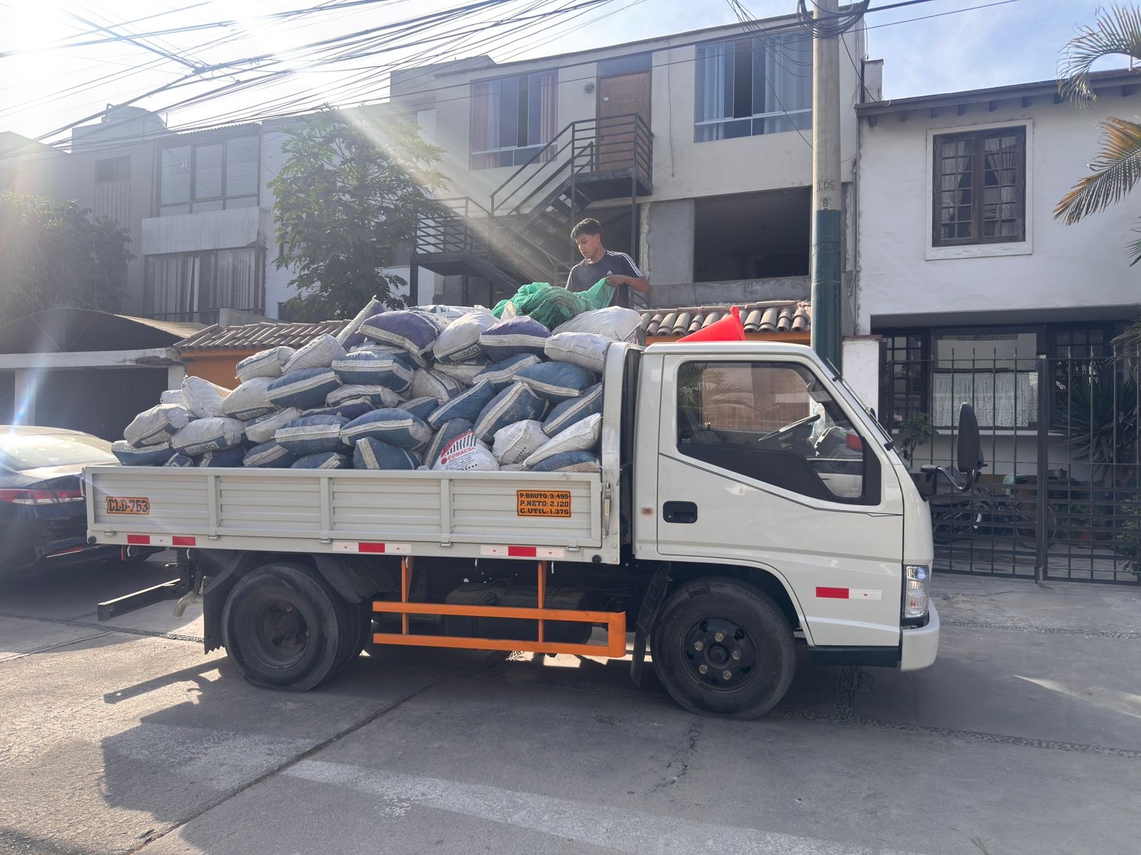 Retiro de desmonte embolsado en Santiago de Surco